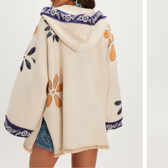 NWT Free People Shoreline Sweatshirt, XS - Picture 4 of 13